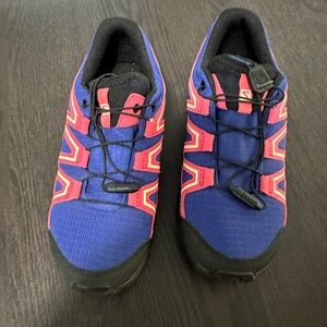 Salomon Girls Hiking Shoes Size 1.5